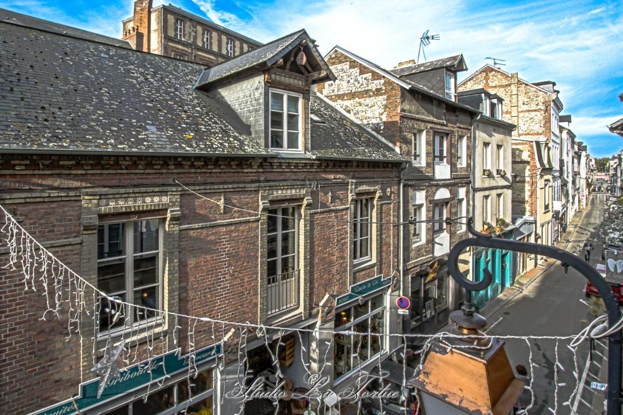 La Venelle Du Bassin Lägenhet Honfleur Exteriör bild